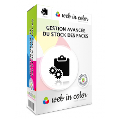 Gestion avancée du stock des packs - boite