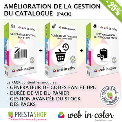 Pack amélioration de la gestion du catalogue pour Prestashop