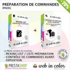 pack préparation de commandes pour Prestashop
