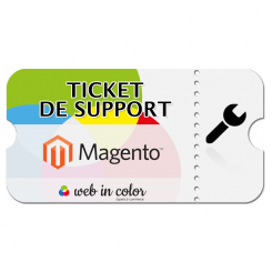 Ticket de support Magento