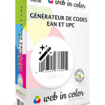 Module Générateur de codes EAN et UPC pour Prestashop par Web In Color