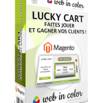 Lucky Cart également sur Magento: intégrez simplement grace au module Magento officiel